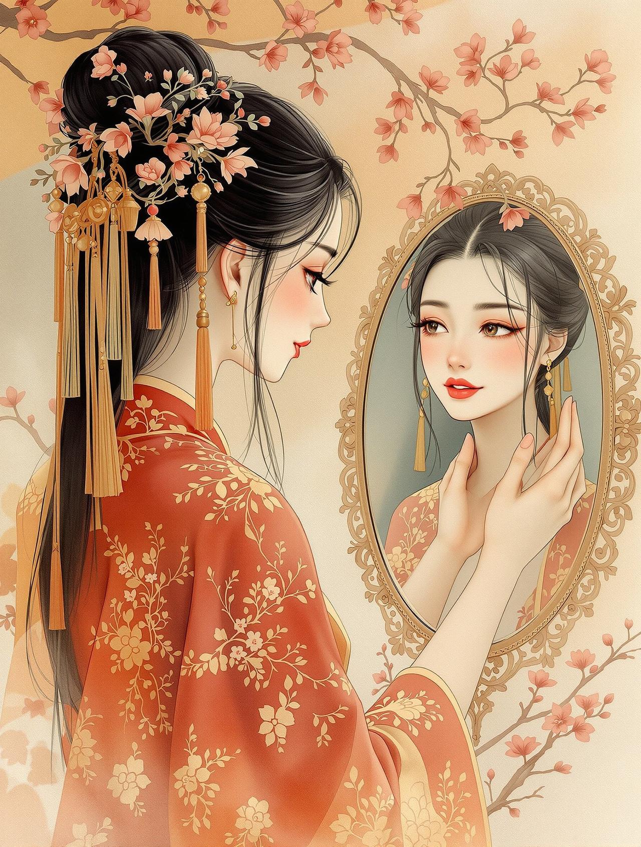 包子漫画 - 朱颜辞镜，最是人间留不住，朱颜辞镜花辞树